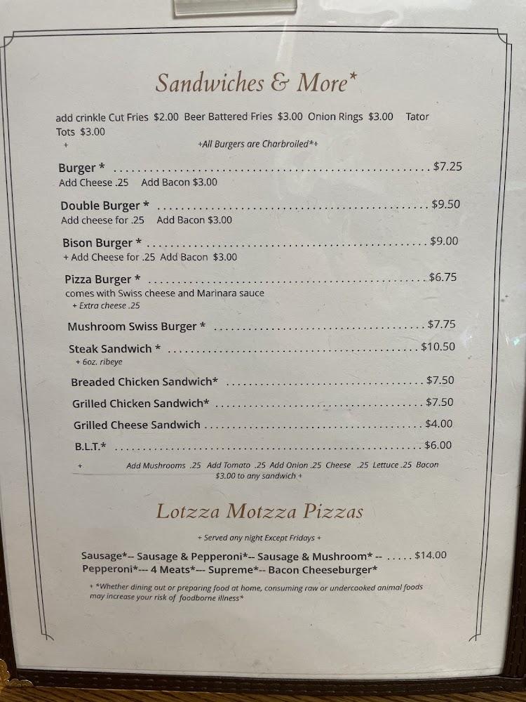 Tuesday's Bar & Grill Burger